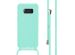iMoshion Coque en silicone avec cordon Samsung Galaxy S8 - Menthe verte
