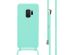 iMoshion Coque en silicone avec cordon Samsung Galaxy S9 - Menthe verte