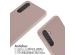 iMoshion Coque en silicone avec cordon Samsung Galaxy A35 - Sand Pink