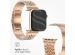 Selencia Bracelet Metallique Jubilee pour l'Apple Watch Series 1-9 / SE - 38/40/41 mm - Rose Dorée