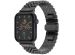 Selencia Bracelet Metallique Jubilee pour l'Apple Watch Series 1-9 / SE - 42/44/45/49 mm - Noir