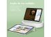Accezz Étui de téléphone portefeuille Smart Silicone iPad Air 5 (2022) / iPad Air 4 (2020) - Vert clair