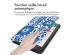 iMoshion Design Slim Hard Sleepcover Amazon Kindle (2022) 11th gen - Flower Tile