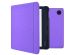 iMoshion Étui de liseuse portefeuille Canvas Sleepcover avec support Kobo Libra 2 / Tolino Vision 6 - Violet