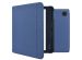 iMoshion Étui de liseuse portefeuille Canvas Sleepcover avec support Kobo Libra 2 / Tolino Vision 6 - Bleu foncé