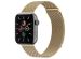 iMoshion Bracelet magnétique milanais Apple Watch Series 1-9 / SE - 38/40/41 mm - Taille S - Champagne