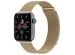 iMoshion Bracelet magnétique milanais Apple Watch Series 1-9 / SE - 38/40/41 mm - Taille M - Champagne