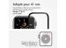 Accezz 2x Protecteur d'écran avec applicateur pour Apple Watch Series 7-9 - 41 mm