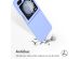 Accezz Coque Liquid Silicone Samsung Galaxy Z Flip 5 - Violet