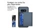 iMoshion Coque arrière avec porte-cartes Samsung Galaxy S10e - Bleu foncé
