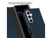 Selencia Étui de téléphone portefeuille en cuir véritable Samsung Galaxy A55 - Bleu