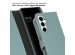 Selencia Étui de téléphone portefeuille en cuir véritable Samsung Galaxy A55 - Air Blue