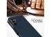 Selencia Étui de téléphone portefeuille en cuir véritable Samsung Galaxy A15 (5G/4G) - Bleu