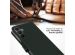 Selencia Étui de téléphone portefeuille en cuir véritable Samsung Galaxy A15 (5G/4G) - Vert