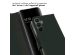 Selencia Étui de téléphone portefeuille en cuir véritable Samsung Galaxy A15 (5G/4G) - Vert