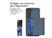 iMoshion Coque arrière avec porte-cartes Samsung Galaxy S21 FE - Bleu foncé