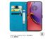 iMoshion Etui de téléphone portefeuille Mandala Motorola Moto G84 - Turquoise