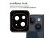 iMoshion Lot de 2 protections d'objectif de caméra iPhone 15 / 15 Plus - Noir 