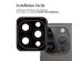 iMoshion Lot de 2 protections d'objectif de caméra iPhone 15 Pro / 15 Pro Max - Noir