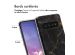 iMoshion Coque Design Samsung Galaxy S10 - Black Marble