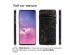 iMoshion Coque Design Samsung Galaxy S10 - Black Marble