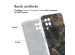 iMoshion Coque Design Samsung Galaxy A12 - Black Marble