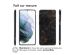 iMoshion Coque Design Samsung Galaxy S21 Plus - Black Marble