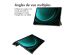 iMoshion Coque tablette Design Trifold Samsung Tab S9 FE Plus - Leopard
