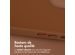 Accezz Coque arrière en cuir avec MagSafe iPhone 12 (Pro) - Sienna Brown
