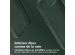 Accezz Coque arrière en cuir avec MagSafe iPhone 13 - Cedar Green