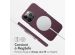 Accezz Coque arrière en cuir avec MagSafe iPhone 13 Pro - Heath Purple