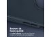 Accezz Coque arrière en cuir avec MagSafe iPhone 13 Pro - Nightfall Blue