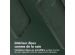 Accezz Coque arrière en cuir avec MagSafe iPhone 14 - Cedar Green
