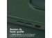 Accezz Coque arrière en cuir avec MagSafe iPhone 14 Pro - Cedar Green