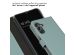 Selencia Étui de téléphone portefeuille en cuir véritable Samsung Galaxy A25 - Air Blue