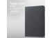 Accezz Housse Classic Tablet Stand iPad 9 (2021) / iPad 8 (2020) / iPad 7 (2019) 10.2 pouces - Noir
