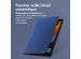 Accezz Housse Classic Tablet Stand iPad 6 (2018) 9.7 pouces / iPad 5 (2017) 9.7 pouces / Air 2 (2014) - Bleu foncé