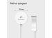 iMoshion Câble de chargement Apple Watch USB-C et USB-A - 2 mètres - Blanc
