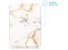 iMoshion Slim Soft Sleepcover Kobo Clara 2E / Tolino Shine 4 - White Marble