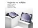 iMoshion Coque tablette Trifold Samsung Galaxy Tab A9 8.7 pouces - Vert foncé
