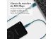 iMoshion Braided USB-C vers câble USB - 1 mètre - Bleu foncé