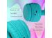 iMoshion Casque pour enfants Bluetooth LED - Casque sans fil + Câble AUX - Bleu foncé