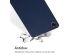 Accezz Coque Liquid Silicone avec porte-stylet iPad Pro 11 (2018 - 2022) - Bleu foncé
