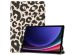 iMoshion Coque tablette Design Trifold Samsung Galaxy Tab S9 Plus - Leopard