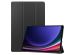 iMoshion Coque tablette Trifold Samsung Galaxy Tab S9 Plus 12.4 pouces - Noir