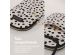 Selencia ﻿Pochette pour téléphone - Irregular Spots Black