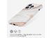 Selencia Aurora Coque Fashion iPhone 15 Pro - Coque durable - 100% recyclée - Marbre Blanc