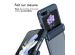 iMoshion Coque arrière Rugged Clear Samsung Galaxy Z Flip 5 - Bleu foncé