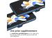 iMoshion Coque arrière Rugged Clear Samsung Galaxy Z Flip 5 - Bleu foncé