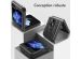iMoshion Coque Arrière Rugged avec anneau Samsung Galaxy Z Flip 5 - Noir